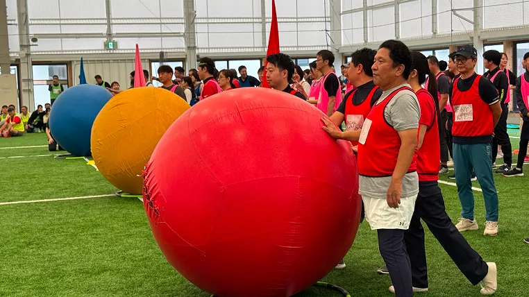 運動会（2024年社員旅行・宮崎）